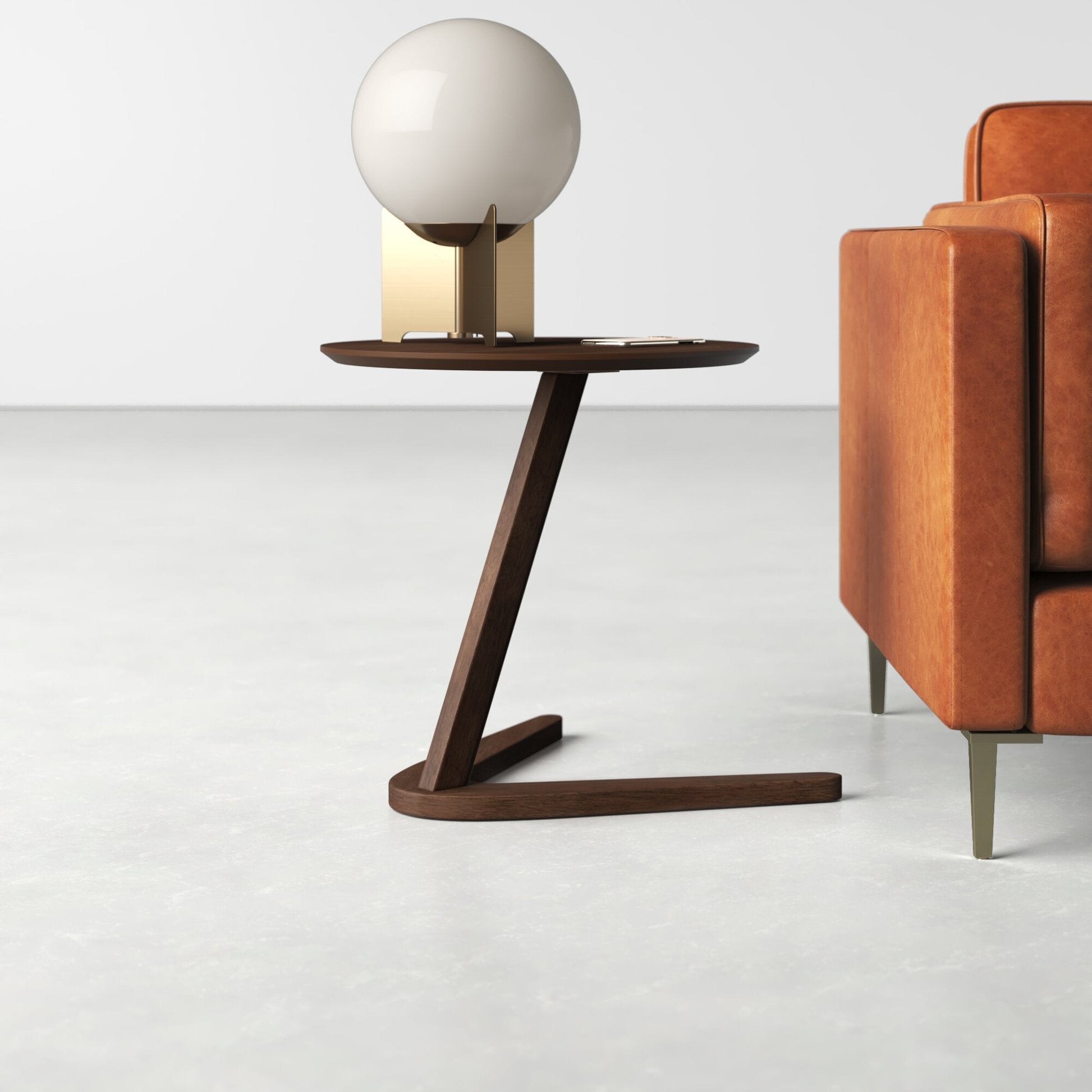 Zander Solid Wood End Table